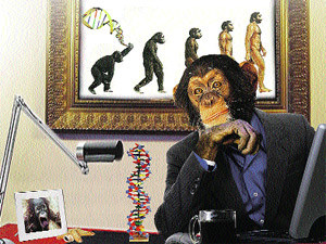 Бог создал человека из обезьяны с помощью генной инженерии?