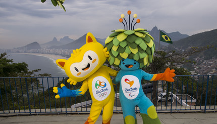 По Рио-де-Жанейро прогулялись новые талисманы Олимпийских игр