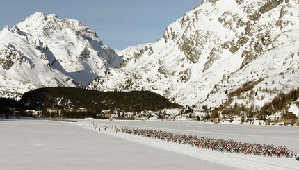 В Швейцарии походит масштабный лыжный марафон Энгадин