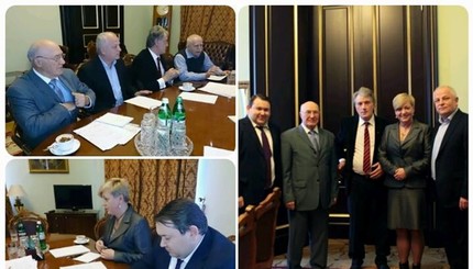 Гонтарева, Кубив и Ющенко провели антикризисное совещание
