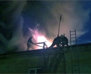 На пожаре в центре Ялты обгорела пенсионерка 