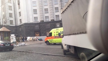 В Киеве разобрали палатки 