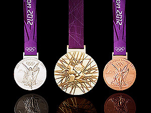 В Лондоне показали медали Олимпиады-2012