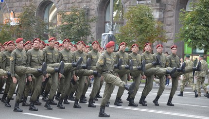 Как прошла репетиция парада в Киеве