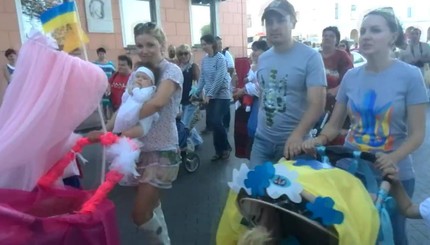 Парад колясок в Одессе 