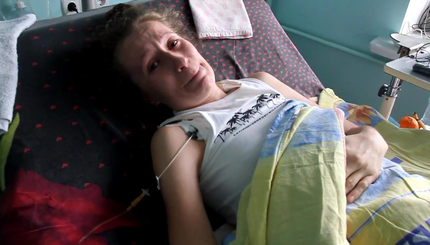 Раненые дети из Авдеевки записали видео-послание маме