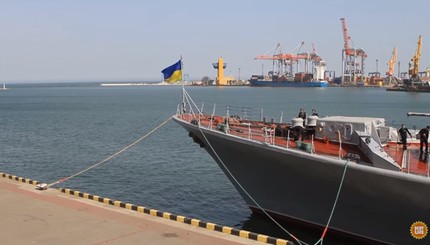 В порт Одессы прибыли корабли ВМС Турции