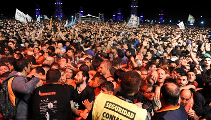 Опубликовано видео смертельной давки на рок-концерте в Аргентине