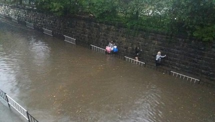Масштабный потоп в Ивано-Франковске