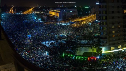 Протесты в Румынии: фото с места события