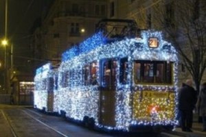 На Рождество в Харькове будет курсировать арт-трамвай