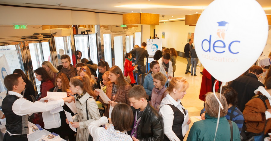 В Киеве представят более 130 учебных заведений из 25 стран