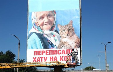 С автора билборда про бабушку и кота суд снял все обвинения