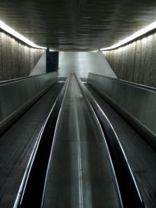 В киевском метро появились умные эскалаторы