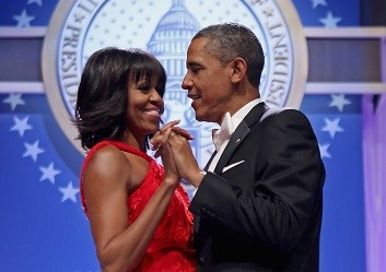 Красное платье Мишель Обамы вошло в историю США