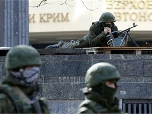 В день референдума крымская милиция начала антитеррористические учения