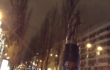 На Херсонщине разрушили два памятника Ленину