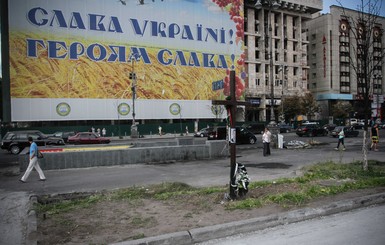 Активисты бросили свой огород на Майдане
