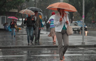 Во вторник, 19 августа, дожди пройдут на востоке страны