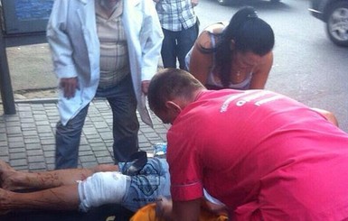 В центре Одессы мужчине дважды выстрелили в ногу