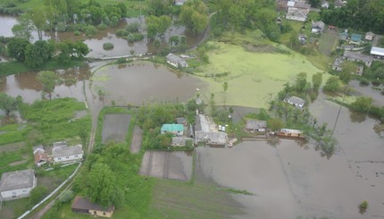 На Закарпатье из-за сильных дождей затоплены сотни дворов