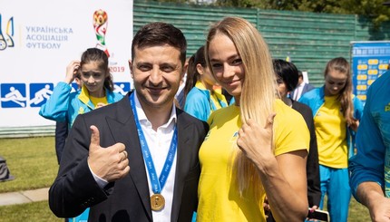 Встреча Владимира Зеленского с украинскими спортсменами 