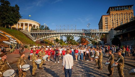 Марш Достоинства впервые репетировали на Майдане