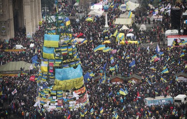 Годовщина Евромайдана: Майдан, рожденный соцсетями