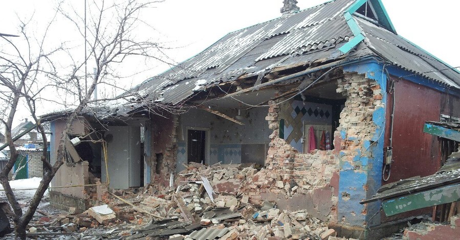 После новогодней ночи в Донецке ранено 9 мирных жителей