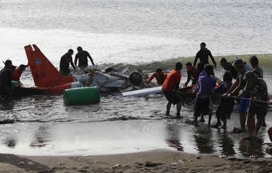 На Филиппинах разбился самолет