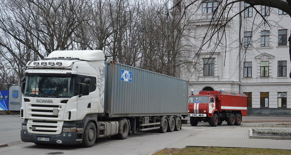 В Днепропетровск прибыл гуманитарный груз из США для раненых бойцов