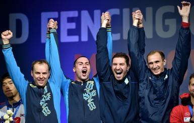 Украинские шпажисты – чемпионы мира