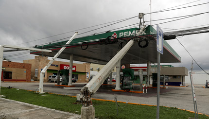Урагана Дельта в Мексике
