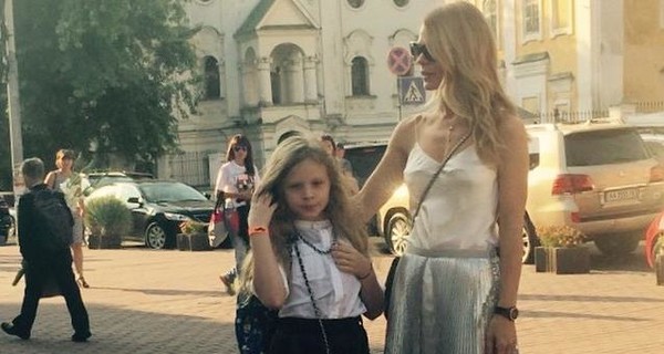 Ольга Фреймут показала, как отправила дочь в школу