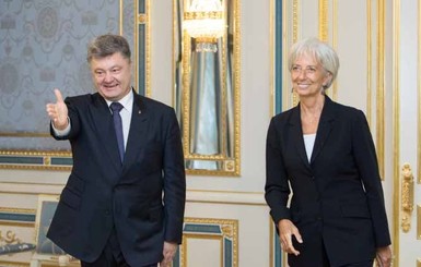 Президент обсудил с главой МВФ третий транш