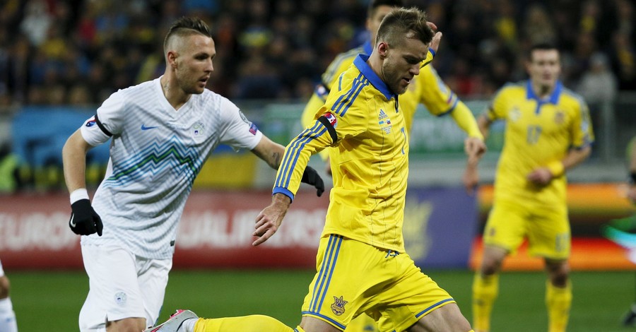Отбор на Евро-2016: Украина - Словения - 2:0