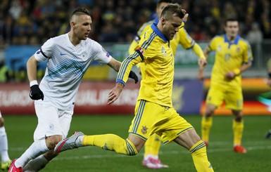 Отбор на Евро-2016: Украина - Словения - 2:0