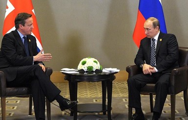 Кэмерон заверил Путина, что Украина сможет свободно торговать и с Европой, и с Россией
