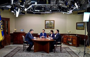 Порошено даст интервью украинским телеканалам в годовщину обстрела Мариуполя