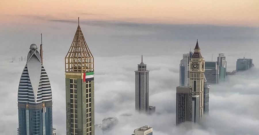 Принц Дубая показал умопомрачительный вид с крыши самого высокого здания