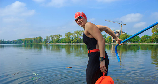 Украинская спортсменка начала переплывать Ла-Манш  