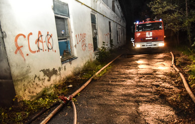 В Одессе сгорел корпус санатория