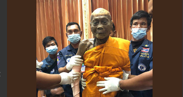 В Таиланде обнаружили тело буддистского монаха, которое уже два месяца не тлеет 