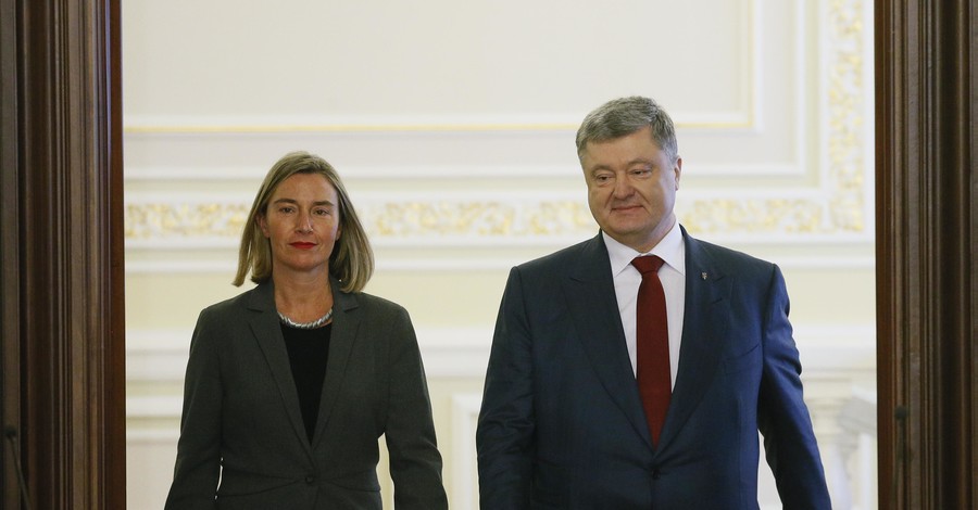 Порошенко и Могерини в Киеве высказались на тему выборов в Крыму