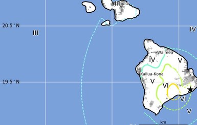 На Гавайях произошло мощное землетрясение силой 6,9