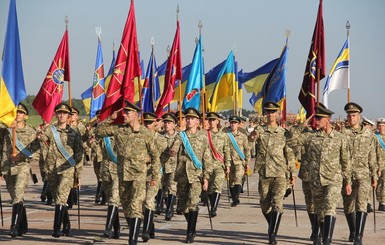 В Украине прошла первая репетиция парада ко Дню Независимости