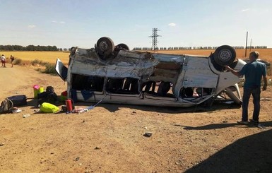 Смертельное ДТП под Запорожьем: умер 8-й пассажир разбившейся маршрутки