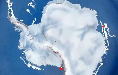 40 лет таяния ледников уместили в 50-секундном ролике