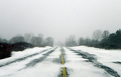 Полиция сообщила о состоянии дорог в стране после снегопада
