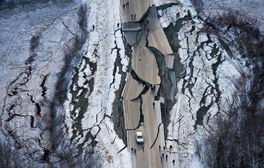 Аляску всколыхнуло мощное землетрясение